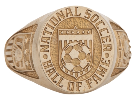2004 National Soccer Hall of Fame Induction Ring Presented To Michelle Akers (Akers LOA)